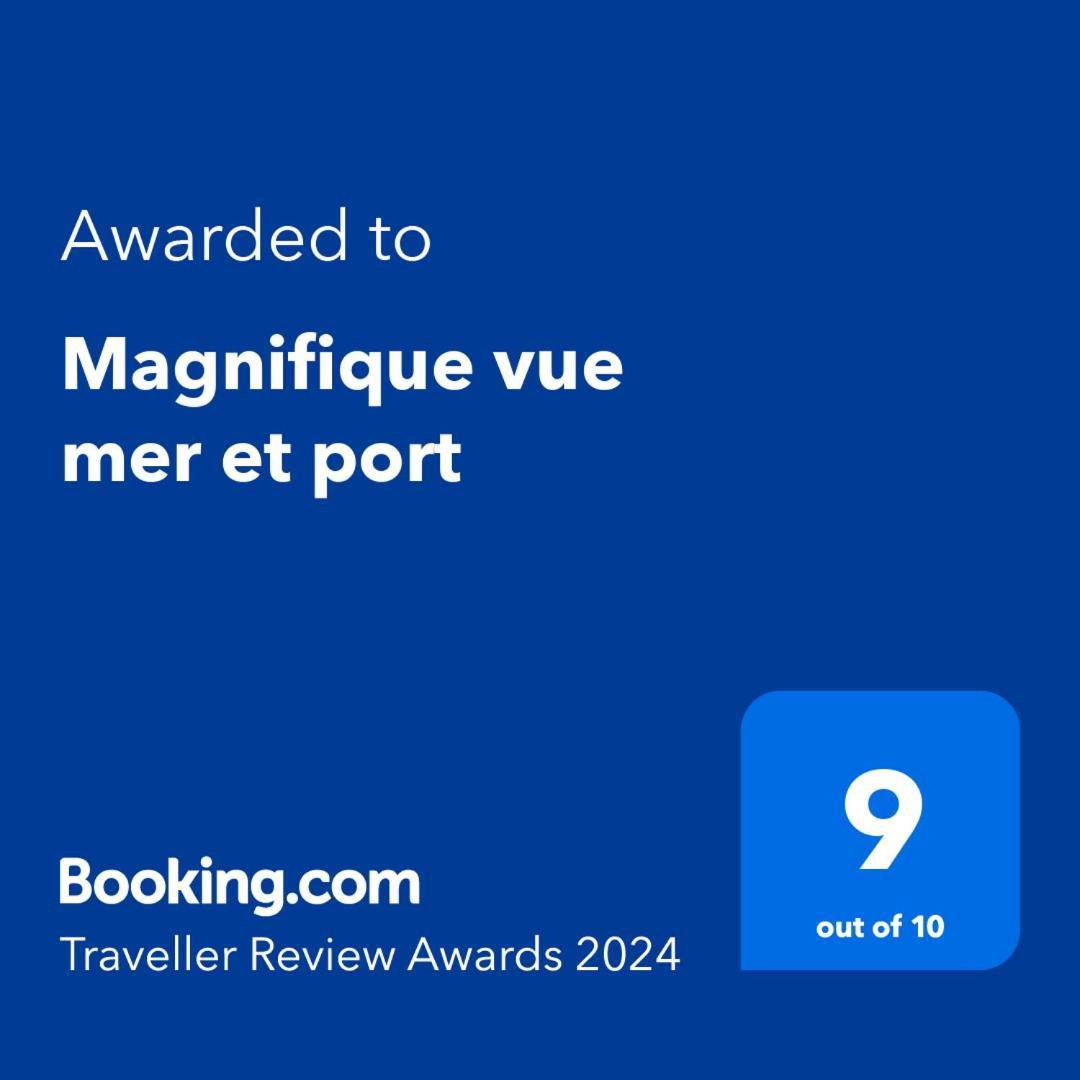 Magnifique Vue Mer Et Port Соссе-ле-Пен Экстерьер фото